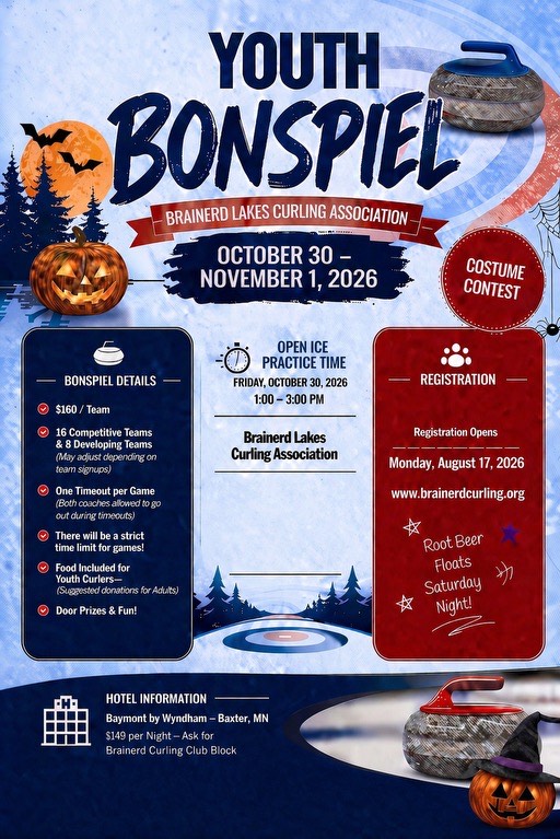 Rock & Root Beer YOUTH Bonspiel – REGISTRATION NOW OPEN!